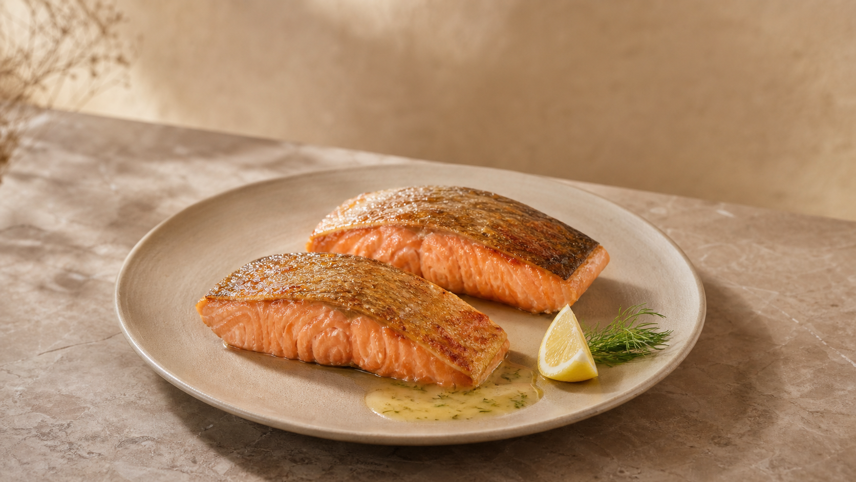 Lemon Butter Baked Salmon